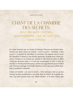 Carnet de chants chamaniques