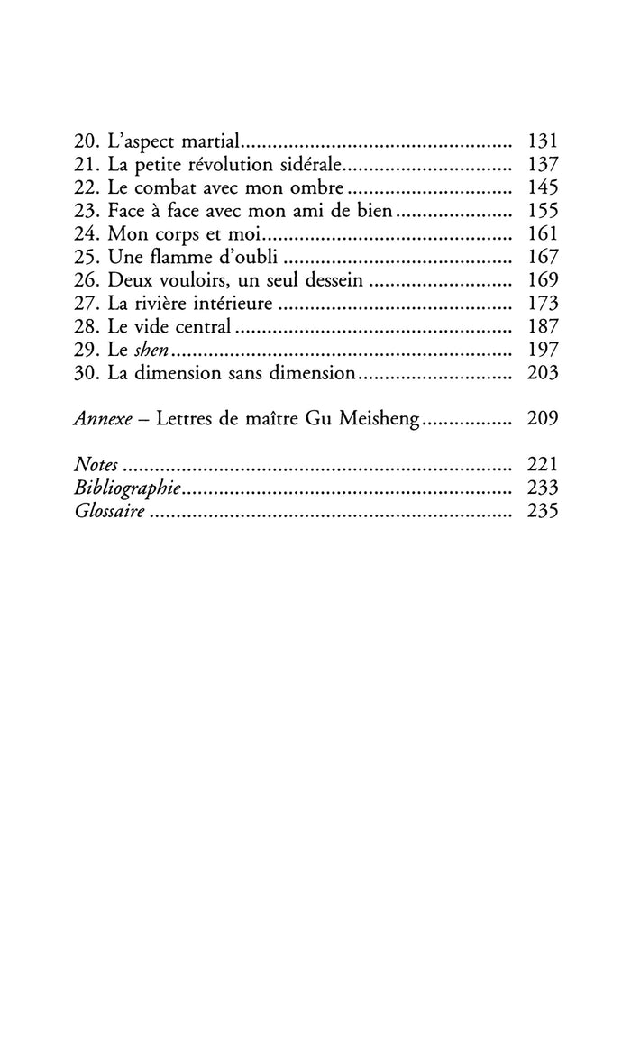 L'art du combat avec son ombre - L'esprit du Chi-gong et du Tai-chi