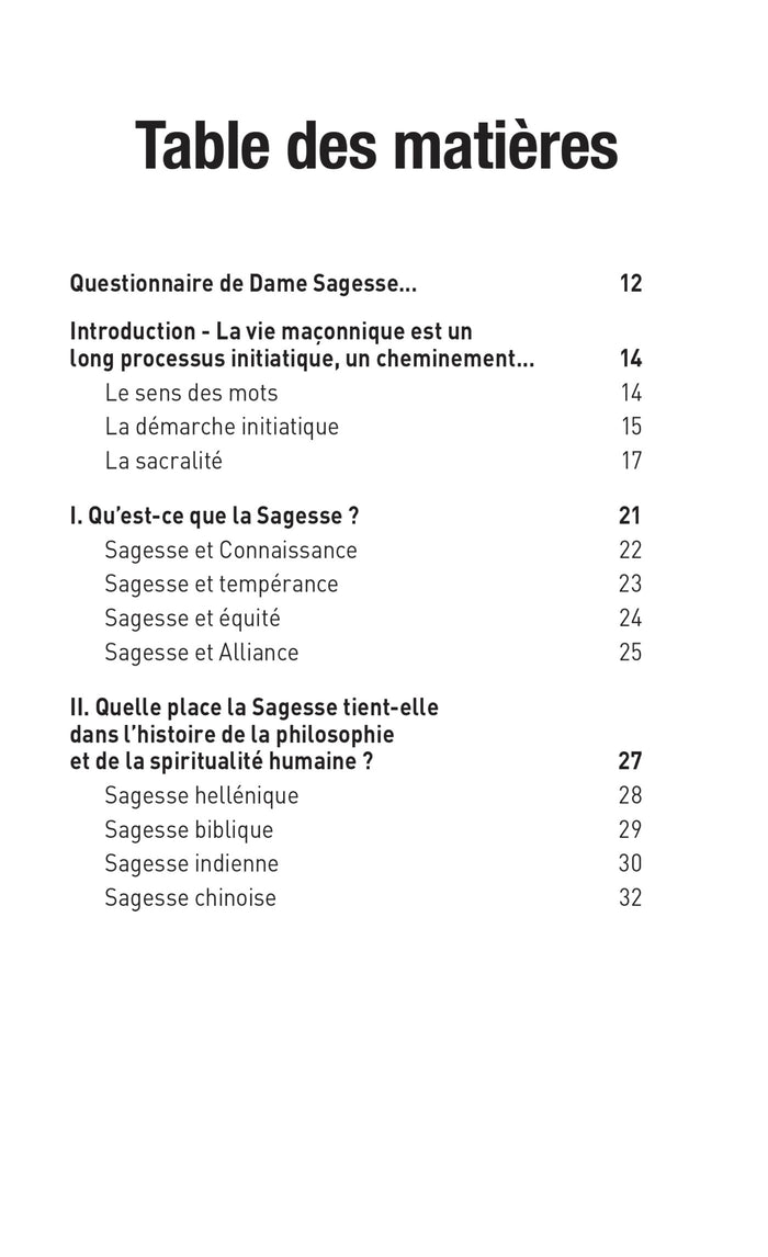 La sagesse maçonnique existe-t-elle ?