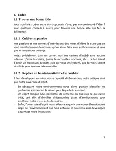 Création d'une start-up à succès de A à Z