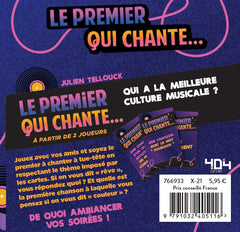 Le premier qui chante