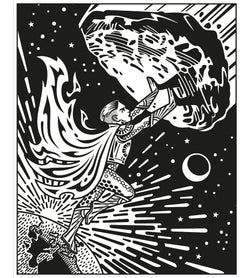 Les super-héros - La peinture magique