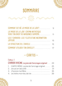 La magie de la joie - Cartes oracle