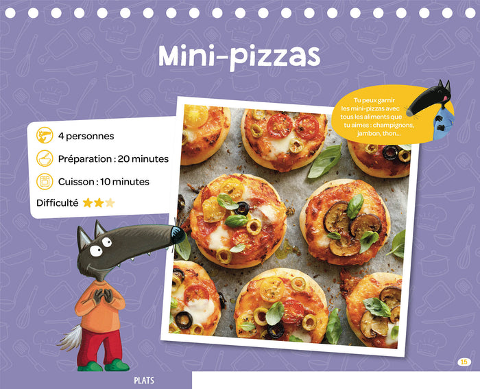P'tit Loup - Mes recettes en famille