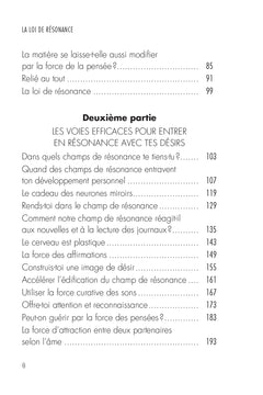 La loi de la résonance