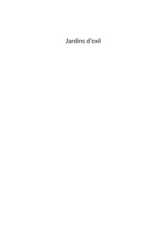 Jardins d'exil