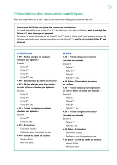 Lire et comprendre - Le petit Poucet et Ali Baba CE1-CE2