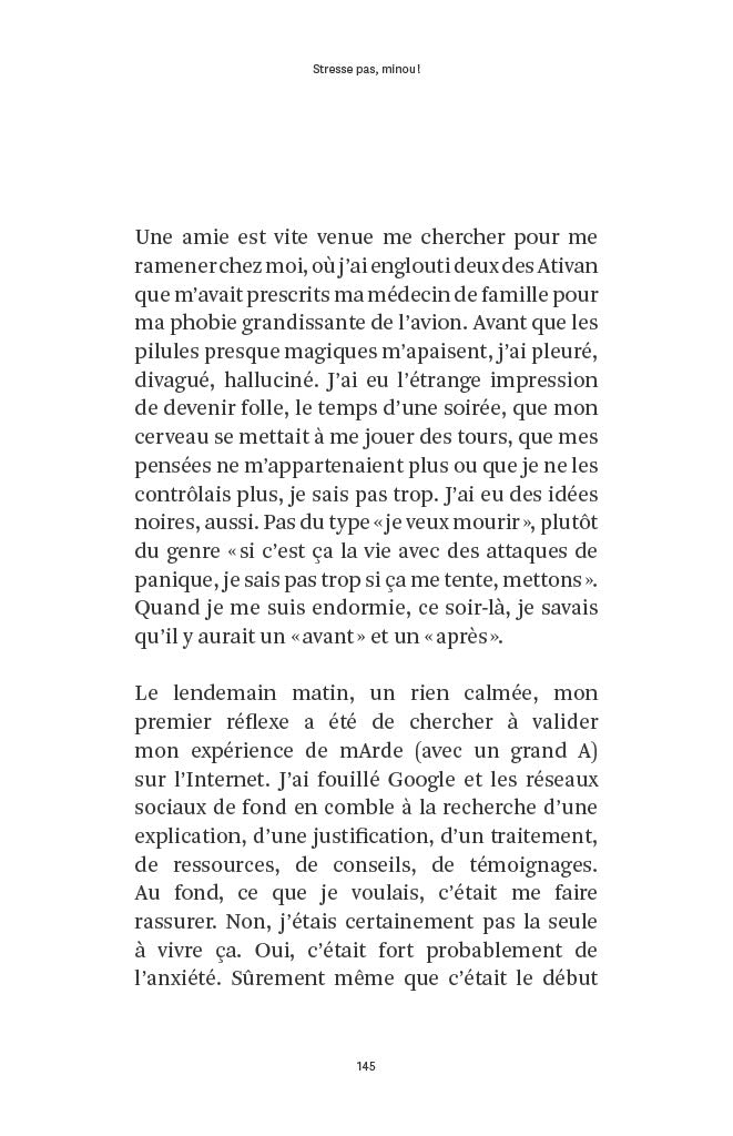 Stresse pas, Minou !