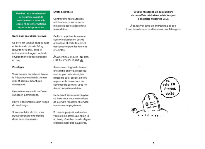 Un truc de malade - Petit guide d'autodéfense humoristique pour hypocondriaque
