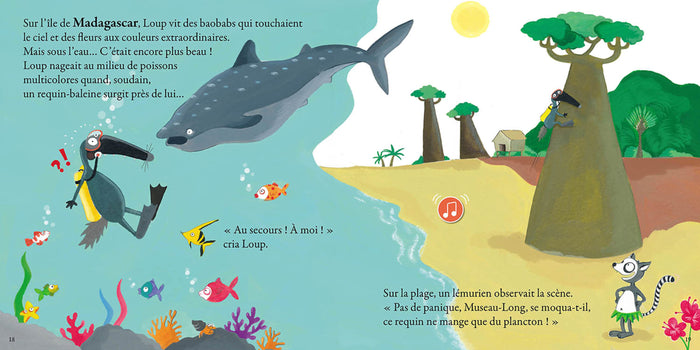 Le loup qui voulait faire le tour du monde