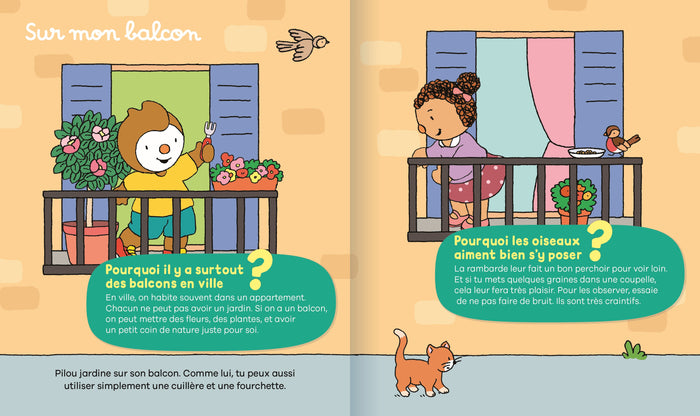 Les pourquoi de T'choupi - le jardin