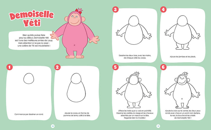 Je dessine Loup et ses amis