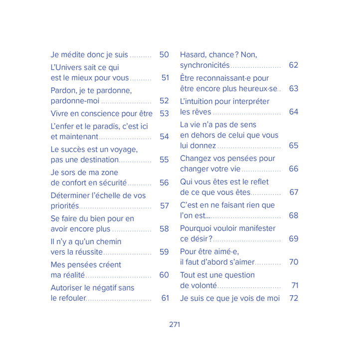 Rituels d'éveil à la loi de l'attraction