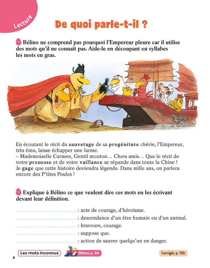 Cocorico J'apprends en jouant ! Mon CE2 avec les P'tites Poules