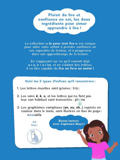 Je peux tout lire avec Capitaine Maya - La menace d'Azor