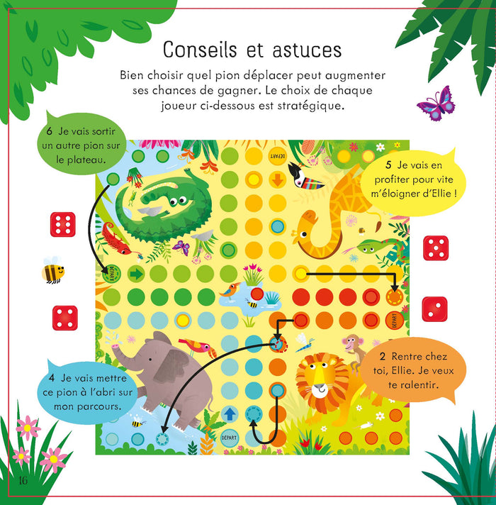 Les animaux - Mon jeu des petits chevaux