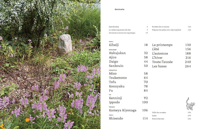 La Cuisine japonaise du zen - Reportages au coeur des temples Zen et recettes