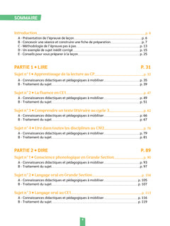 Réussir mon CRPE Français Admission Concours M2 oral 2026-2027