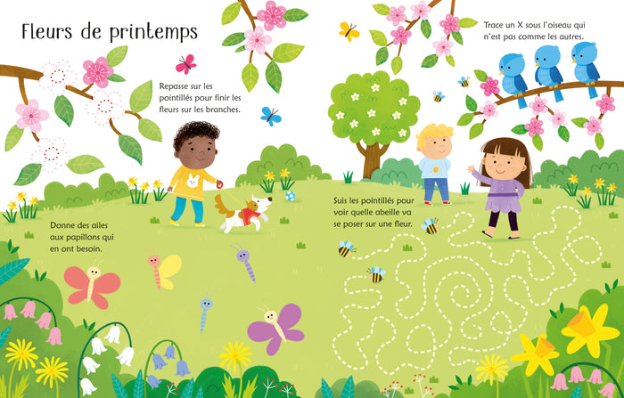 Pâques - Je trace, j'efface - Dès 3 ans