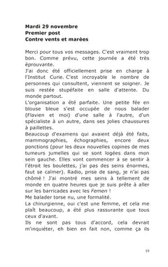 journal d'une cancéreuse: voyage dans ma coquille de noix