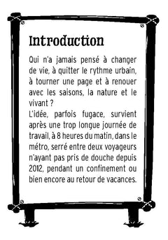 Petit livre - Quitter la ville pour la campagne