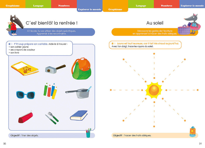 Mon premier cahier de vacances