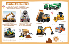 Mon livre sonore - Mon imagier sonore - Les véhicules