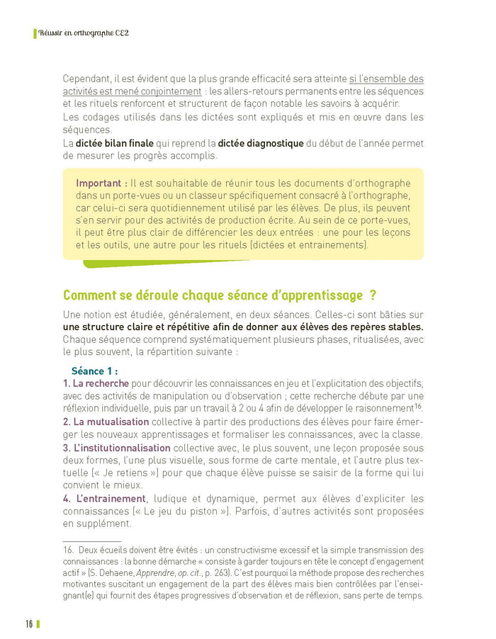 Réussir en orthographe CE2