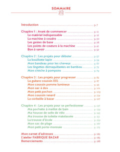 Mes premières coutures à la machine