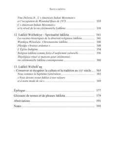 SIOUX LAKHÓTA - Une histoire indigène