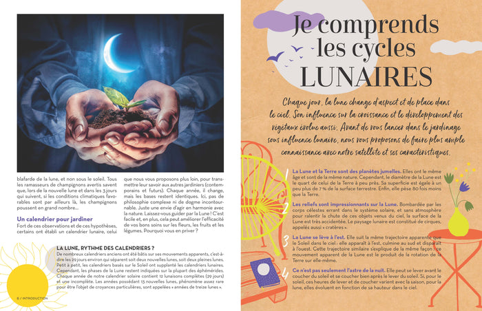 Cahier jardiner avec la lune 2023