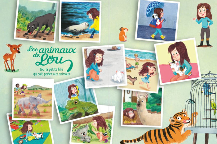 Les animaux de Lou : Où est ta maman, Petit Faon ?