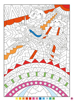 Color Zen mystère - Licornes