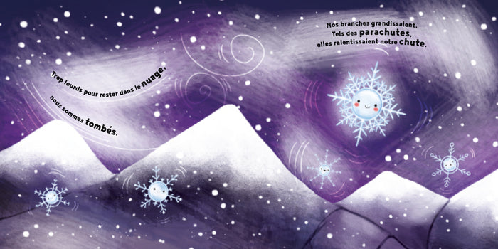 Le petit flocon de neige