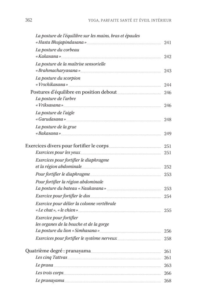 Yoga - Parfaite santé & éveil intérieur