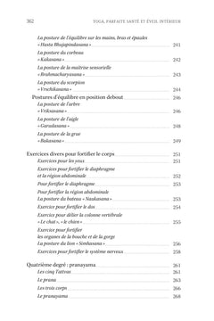 Yoga - Parfaite santé & éveil intérieur