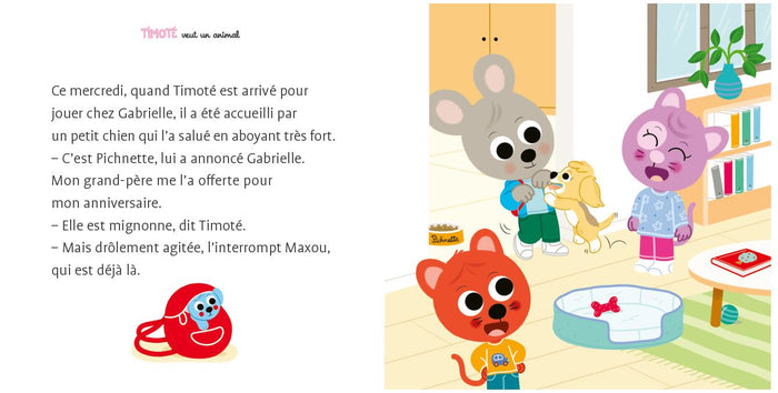 Timoté veut un animal