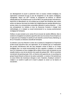 La conduite du changement des grands groupes dans les pays émergents