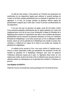 D'un dernier mandat présidentiel plus long que prévu vers une passation du pouvoir en RD Congo :
