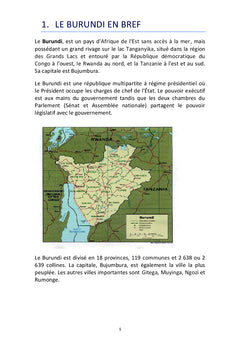 Le secteur minier du Burundi