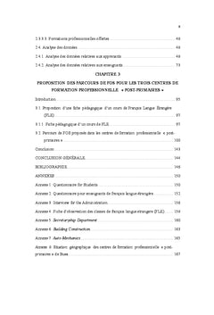 Pour un enseignement/apprentissage du Français sur Objectifs spécifiques