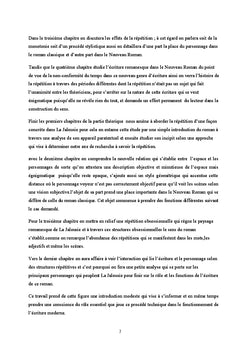 La répétition dans la Jalousie d'alain Robbe Grillet