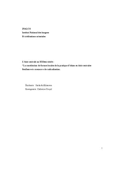 L'Asie centrale au XXIème siècle