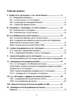 Structures forestières