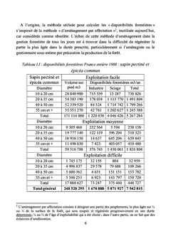 Structures forestières