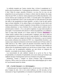 Structures forestières