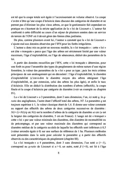 Structures forestières