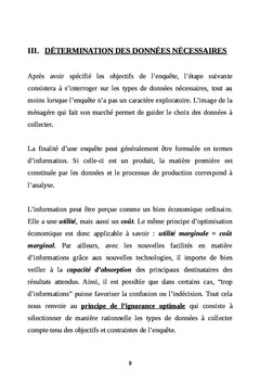 Pratique des Enquêtes Socio-économiques en Milieu Rural Africain