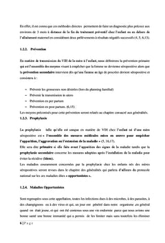 Evaluation du Suivi des Enfants Nes des Meres Seropositives