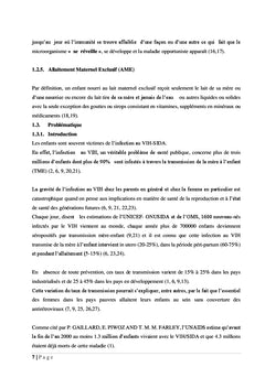 Evaluation du Suivi des Enfants Nes des Meres Seropositives
